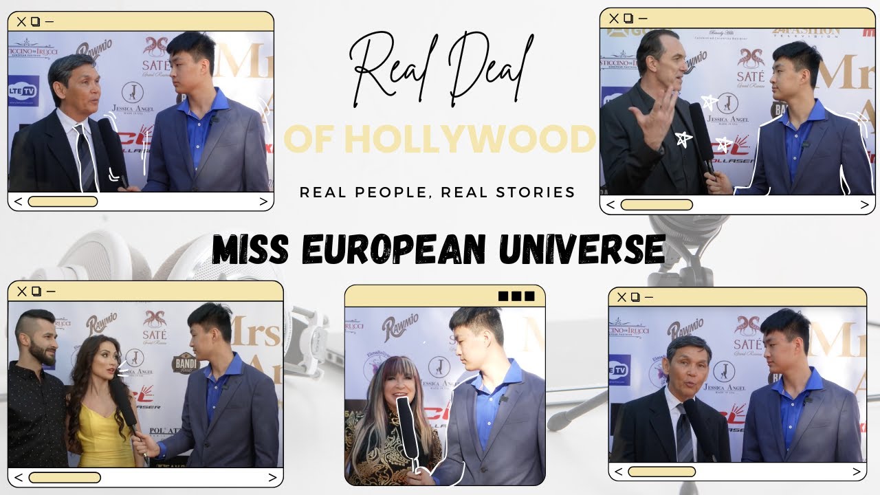 Real Deal of Hollywood : Special Report from the Mrs European Universe Beauty Contest (Part 1)